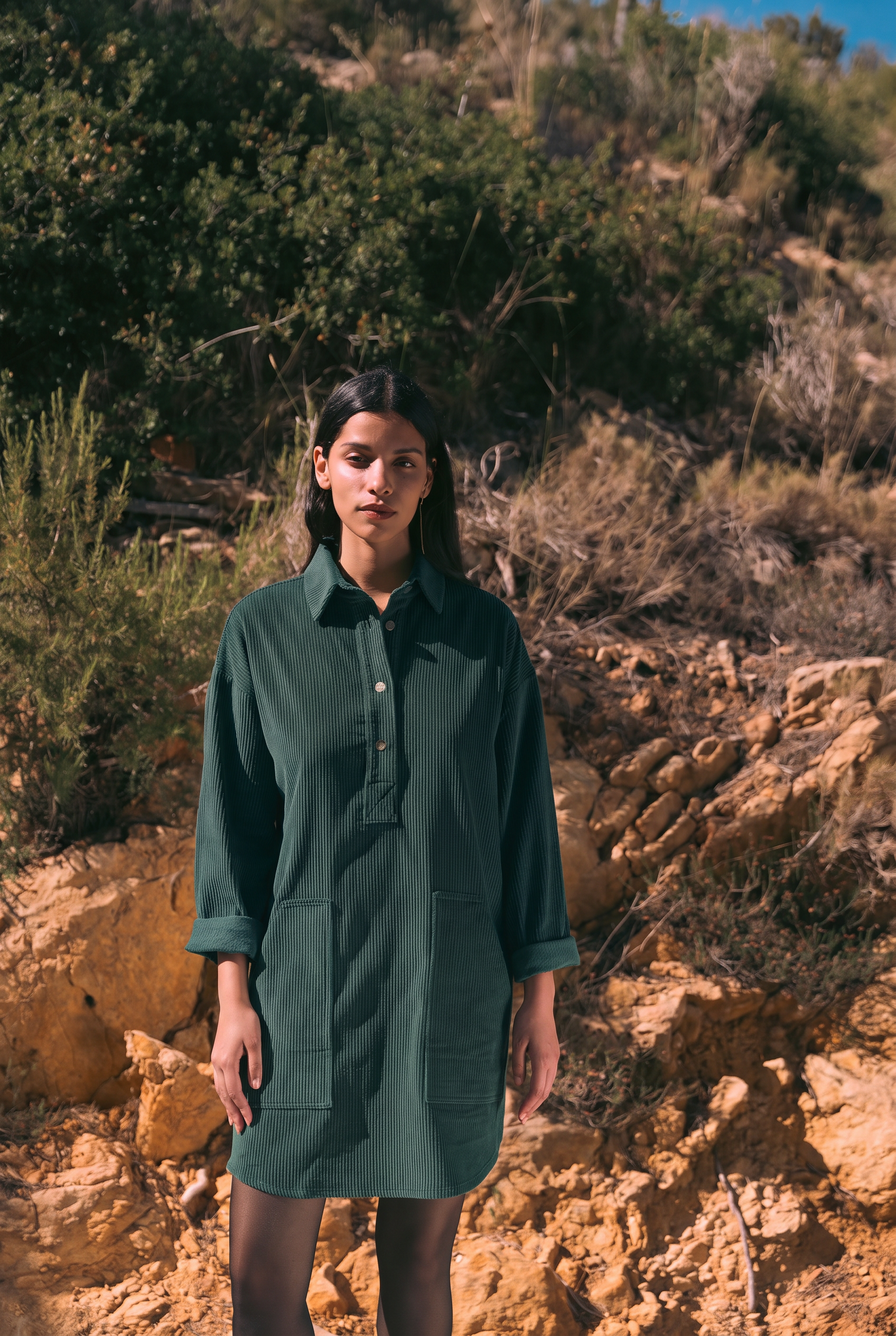 Robe vareuse Salicorne
