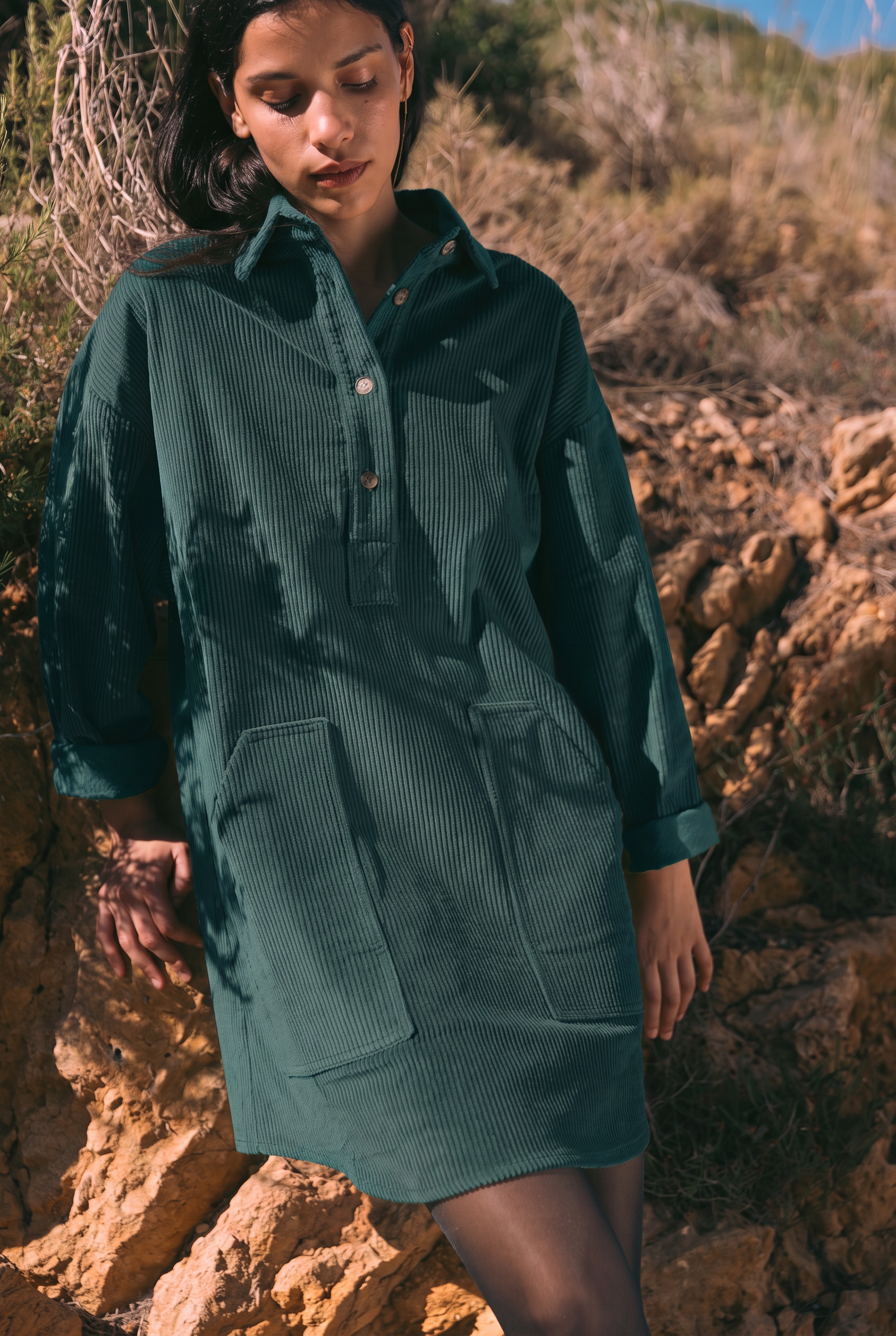 Robe vareuse Salicorne