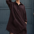 Robe vareuse expresso