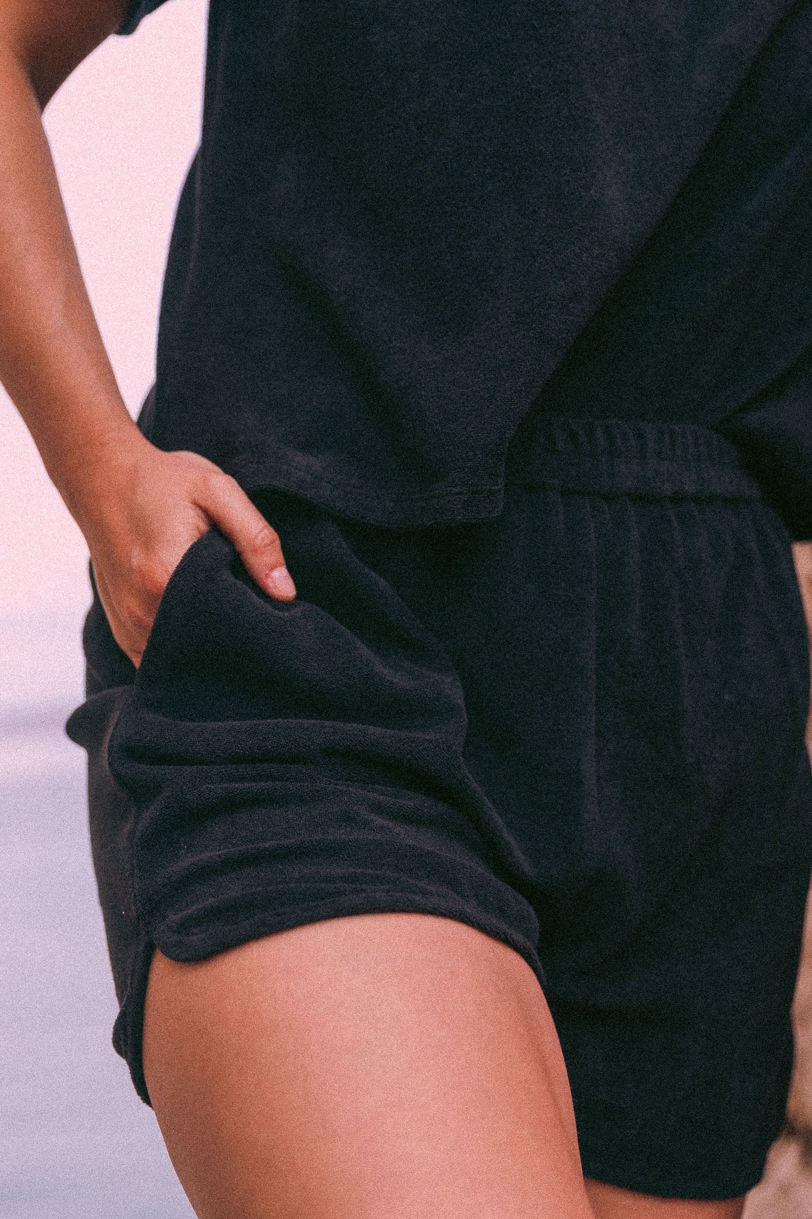 Shorty éponge noir