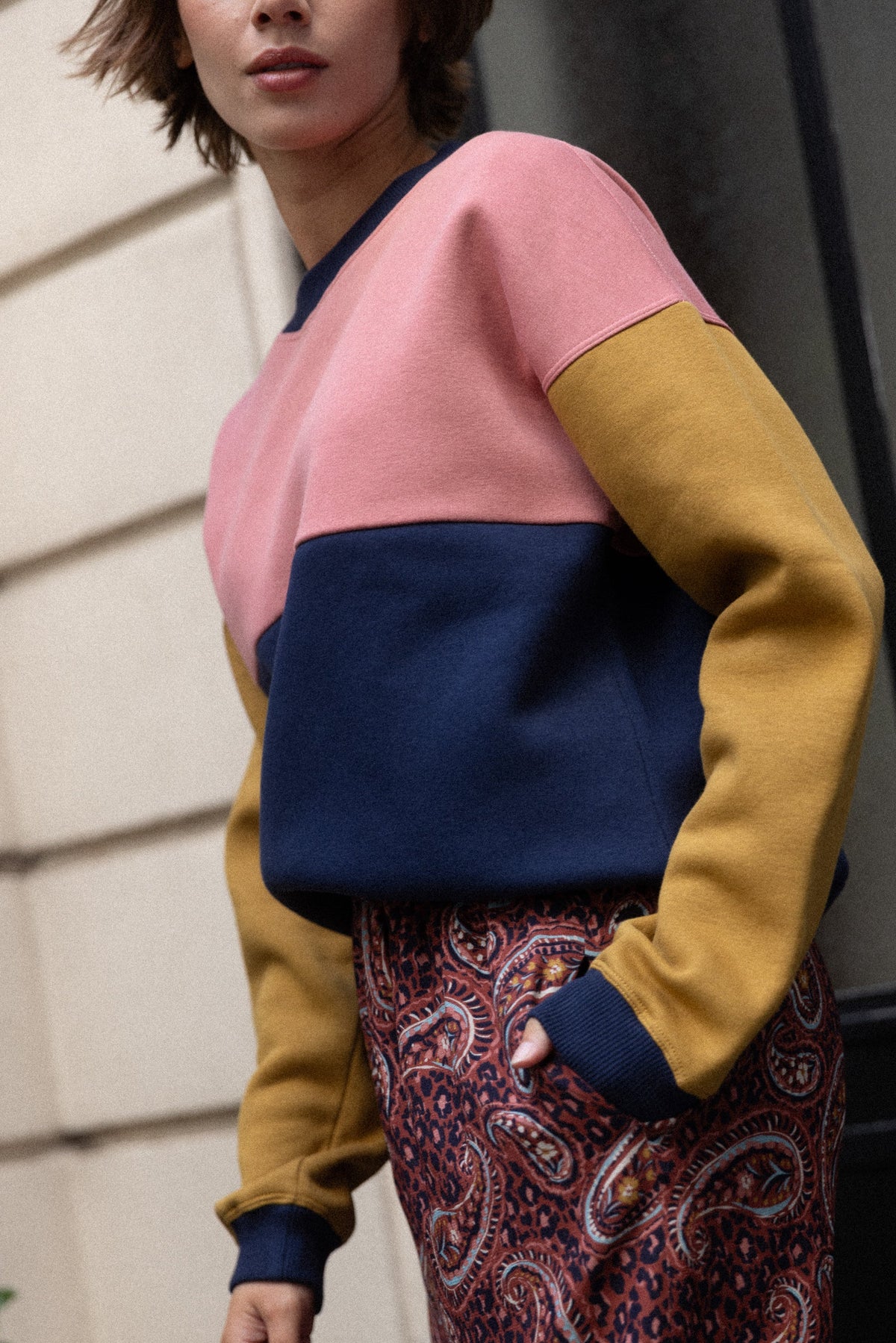 Sweat colorblock Patti