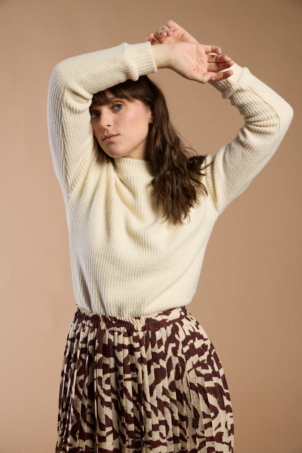 Pull col cheminée Mont Rainier