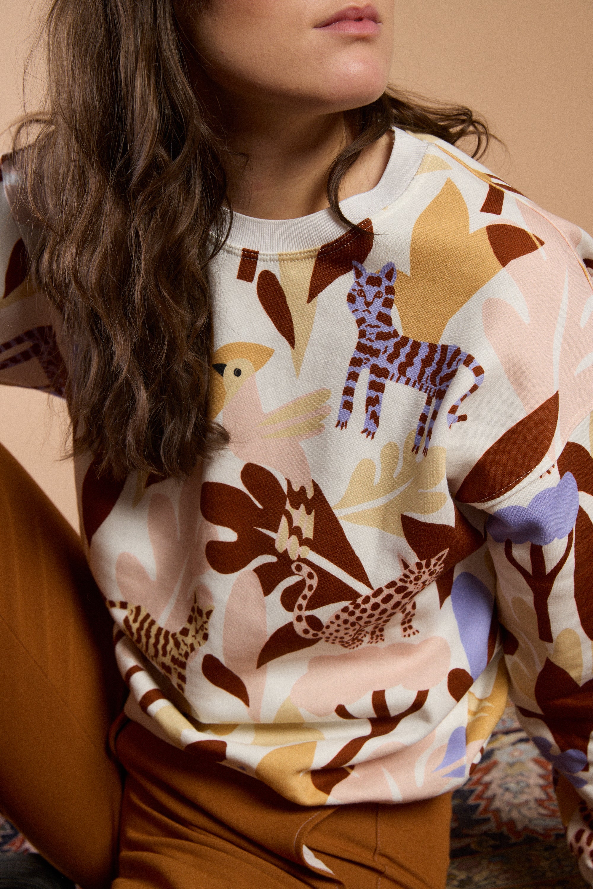 Camel Oscar sweatshirt