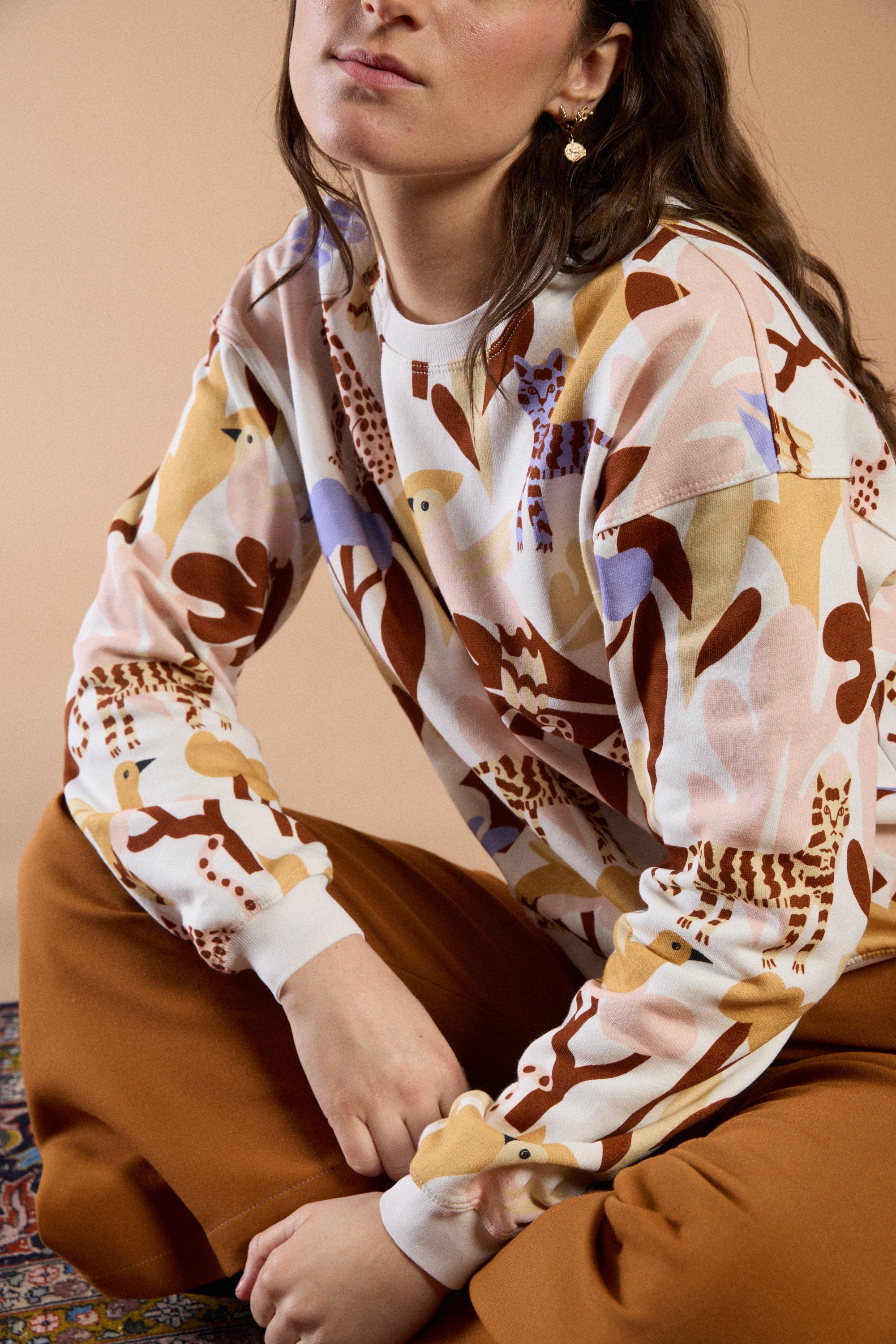 Camel Oscar sweatshirt