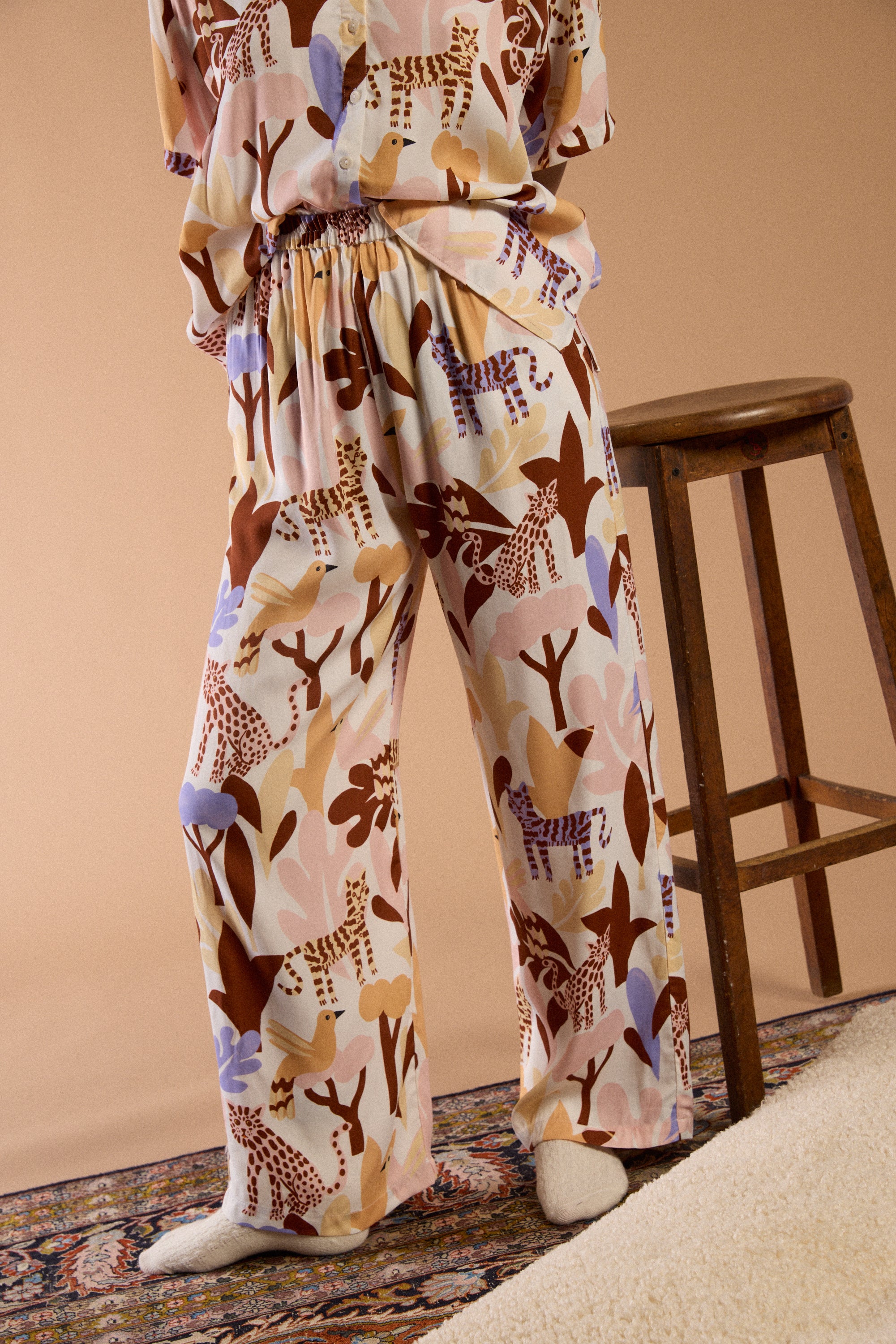 Pantalon confi Oscar camel