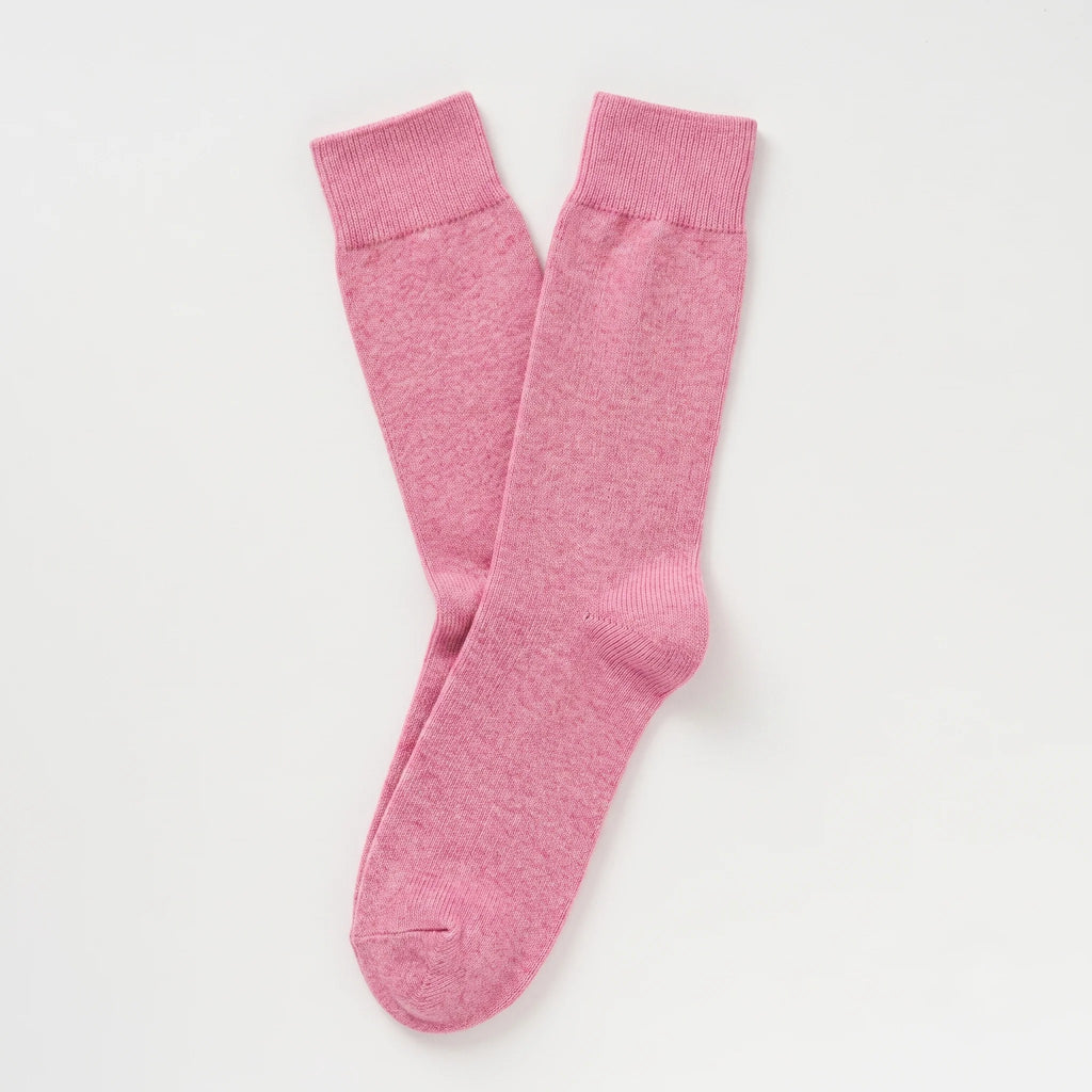 Chaussettes en laine Merinos | Rose