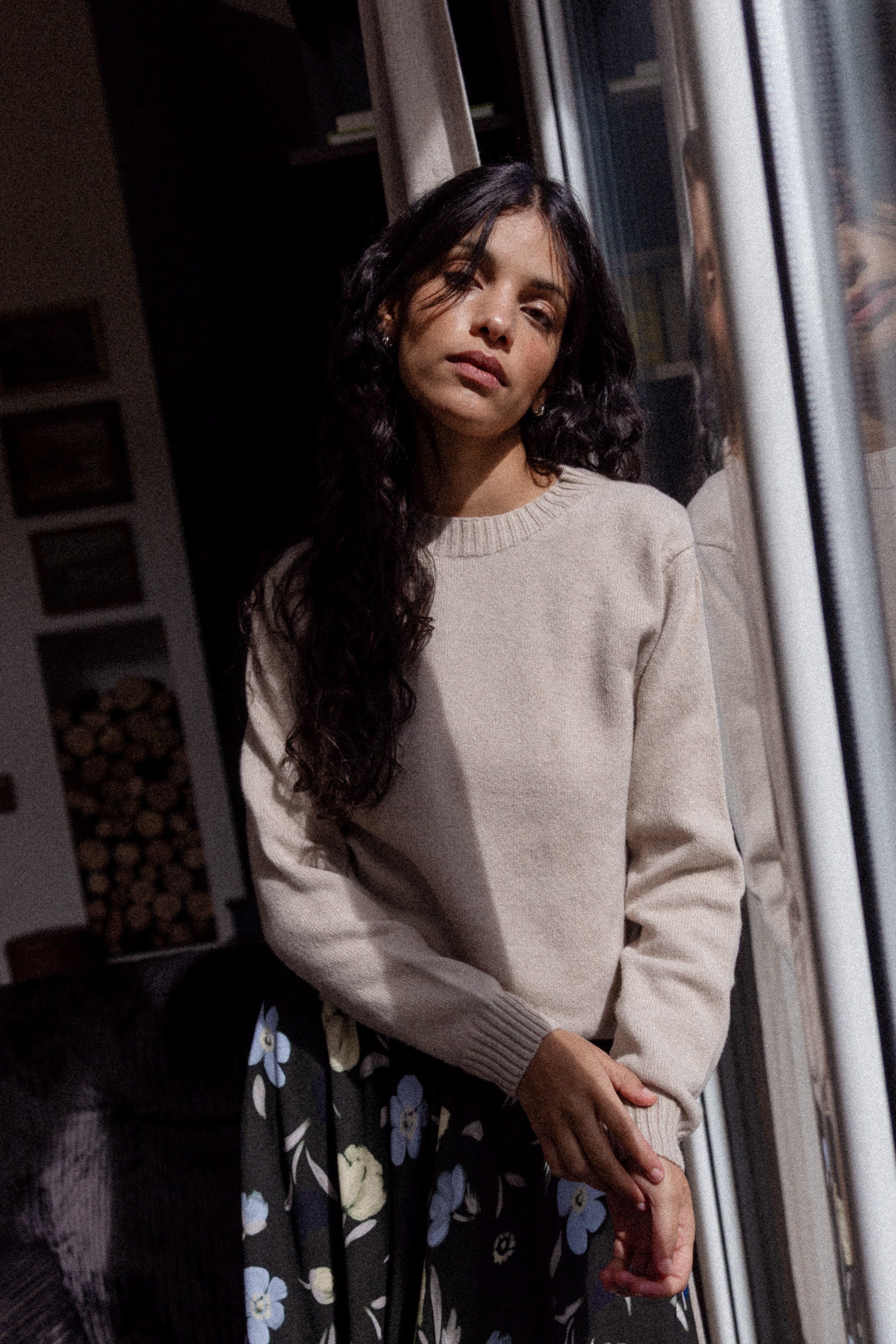 Beige Chloé sweater – Les jupes de Prune