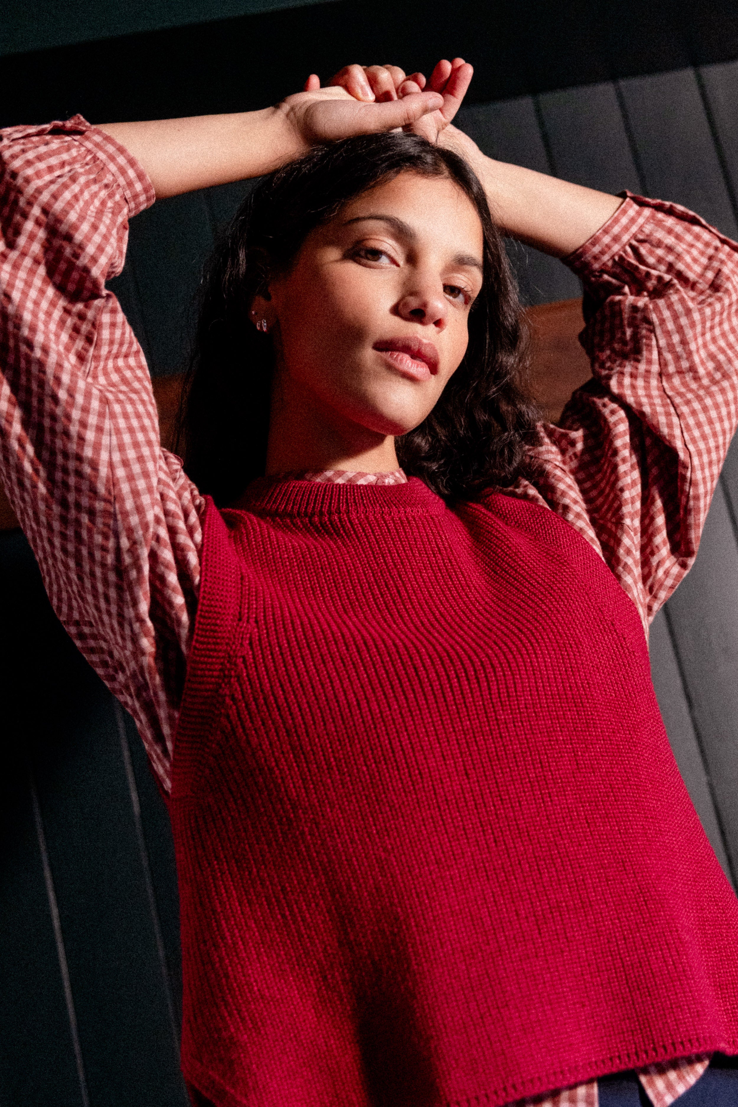 Edgar garnet sweater