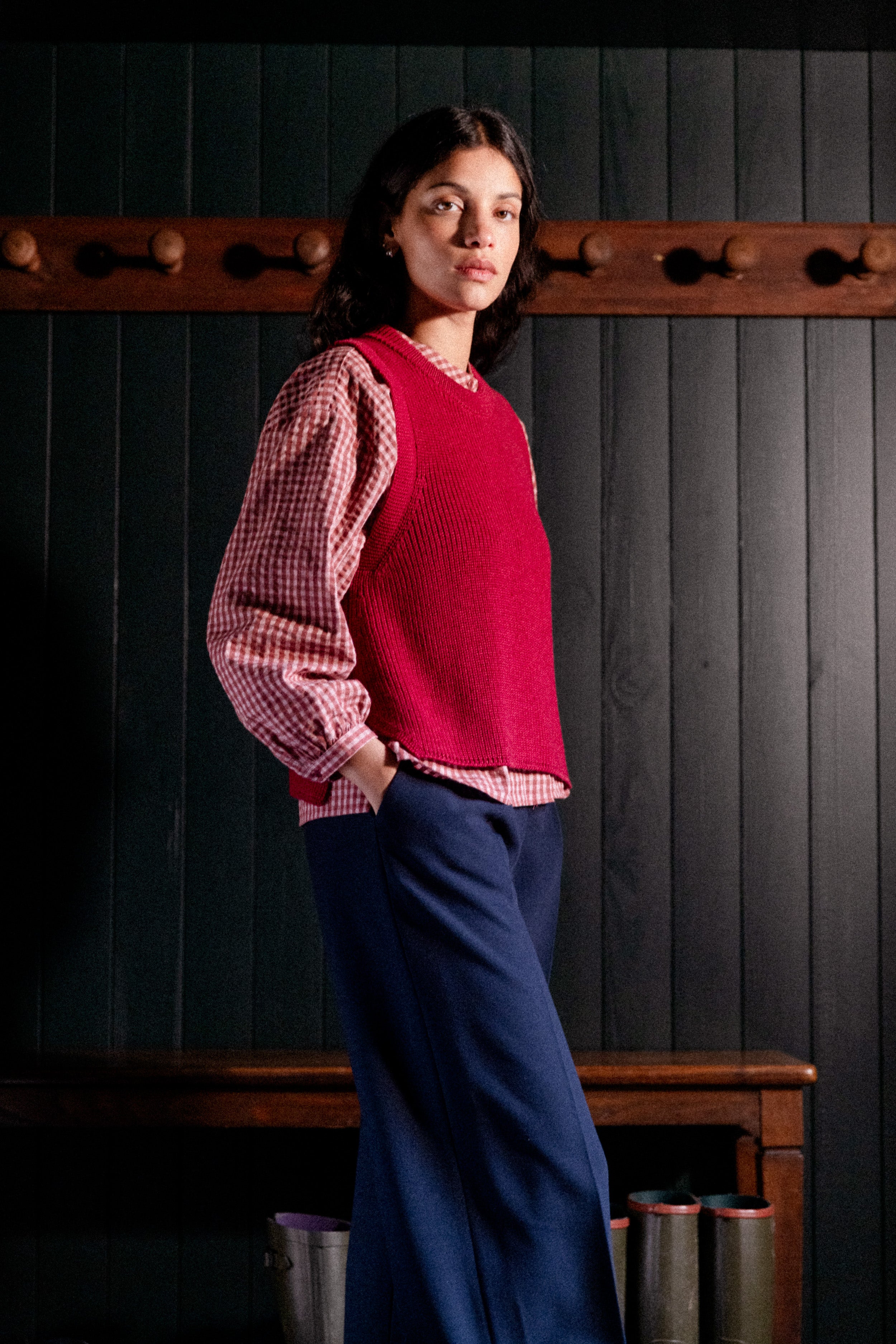 Edgar garnet sweater