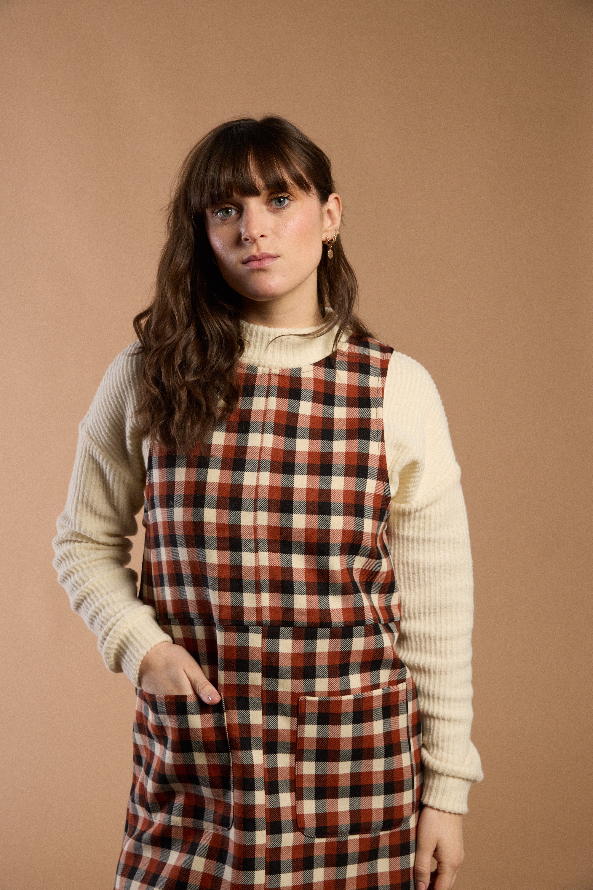 Robe courte sans manches Macchiato