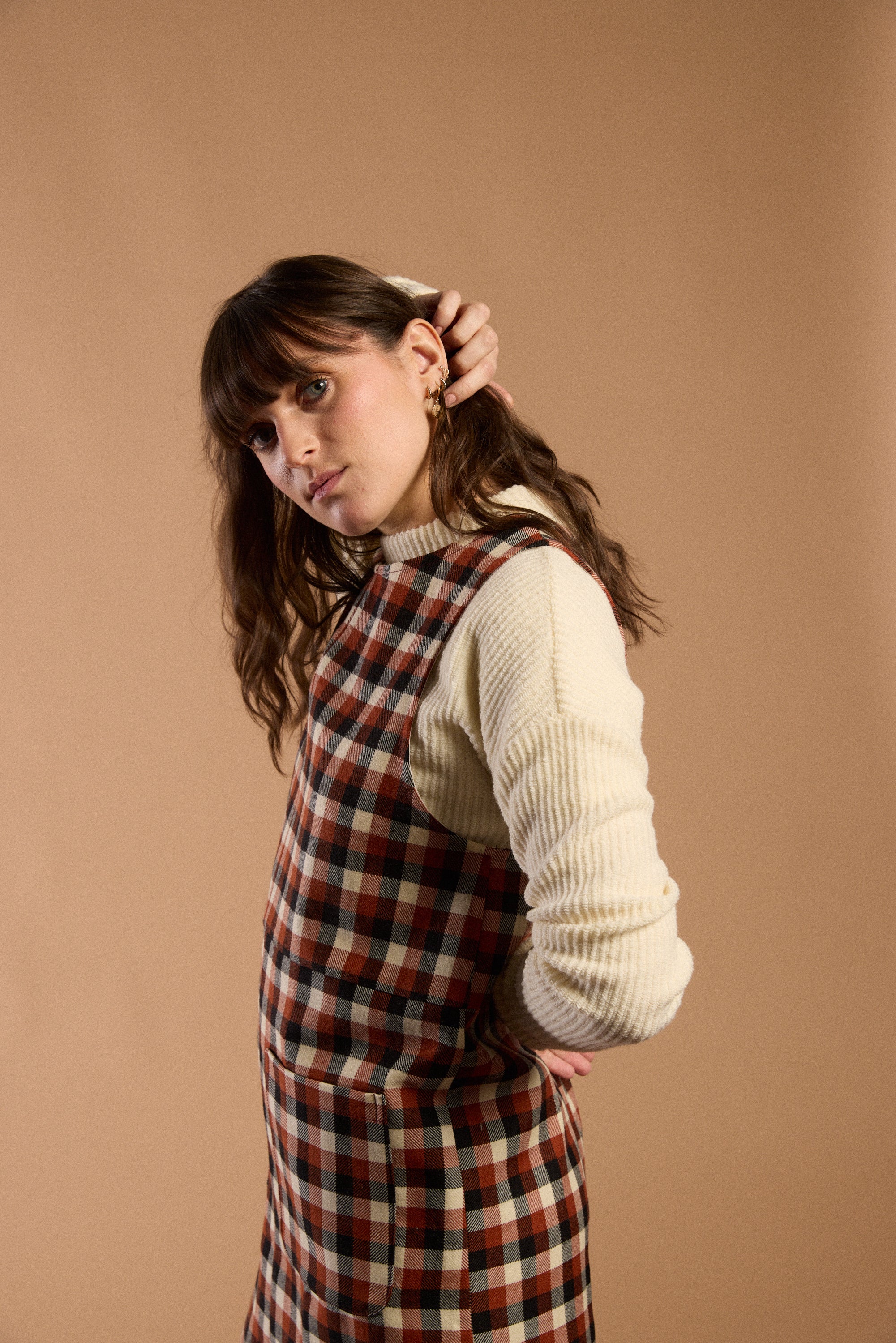 Robe courte sans manches Macchiato