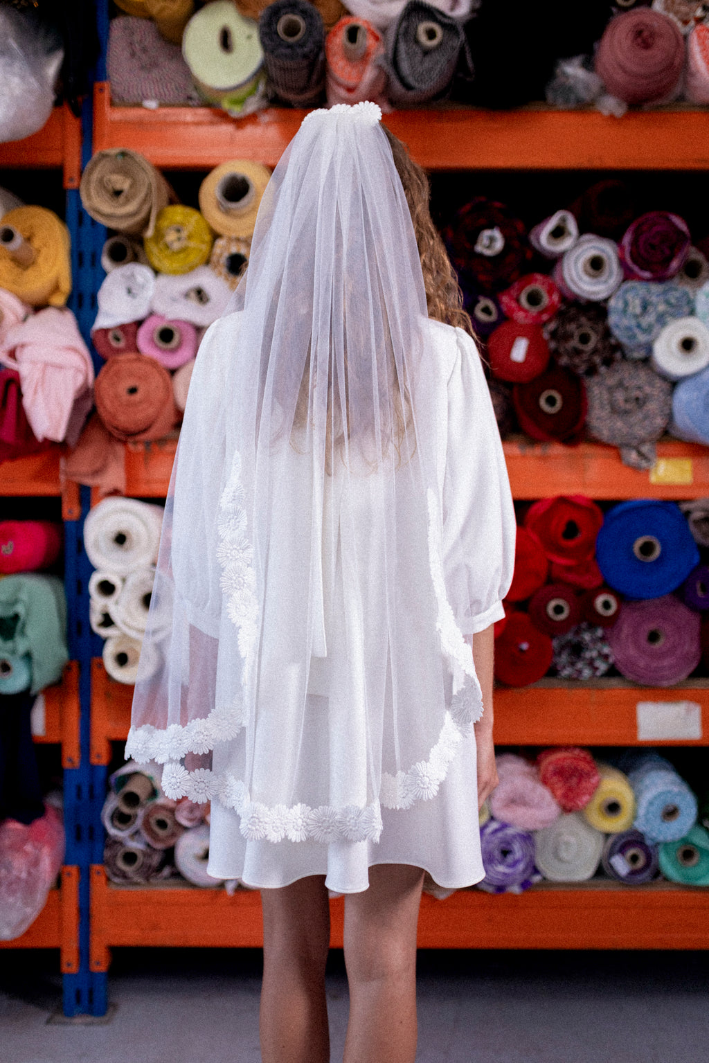 Robe babydoll blanche