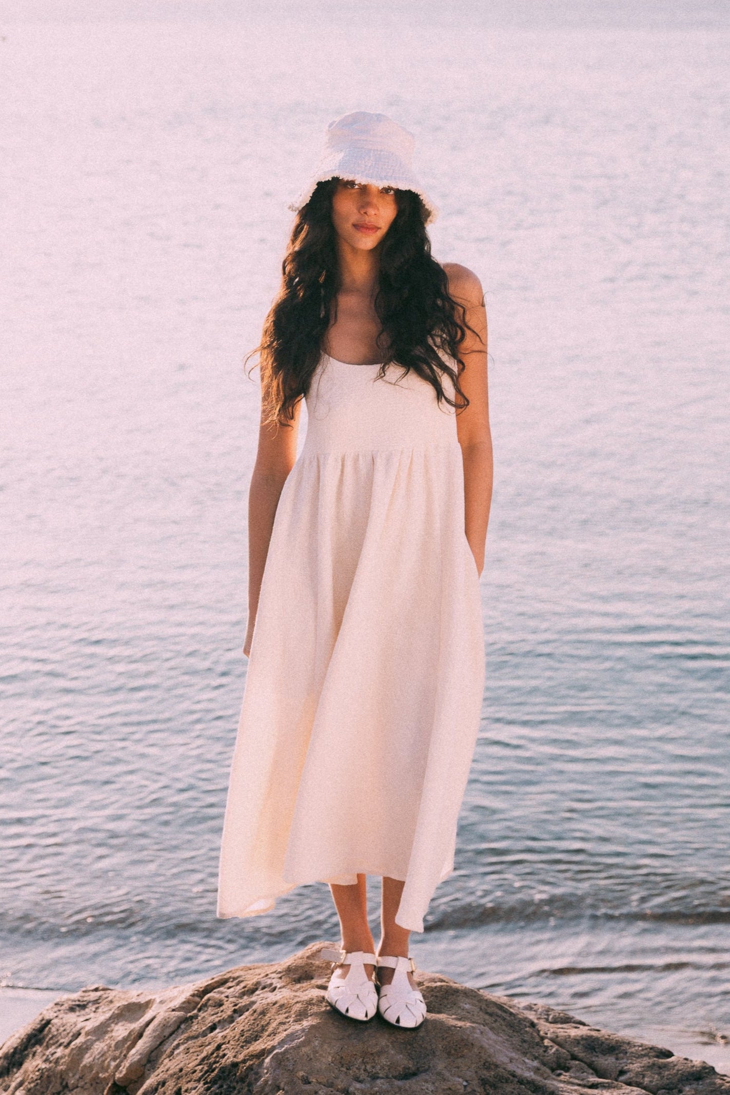 Capri Maxi Strappy Dress