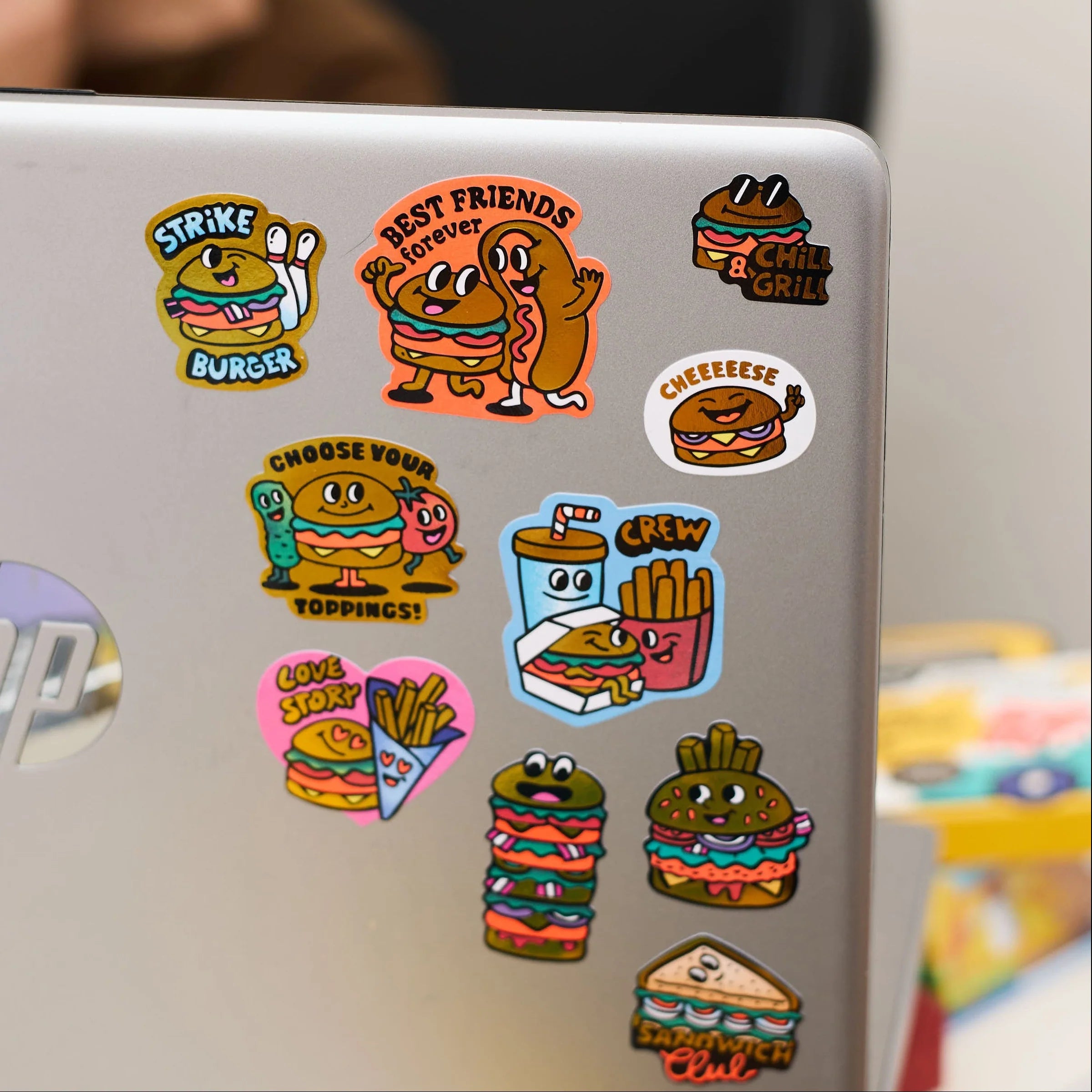 STICKERS BIG - BURGER Enfant