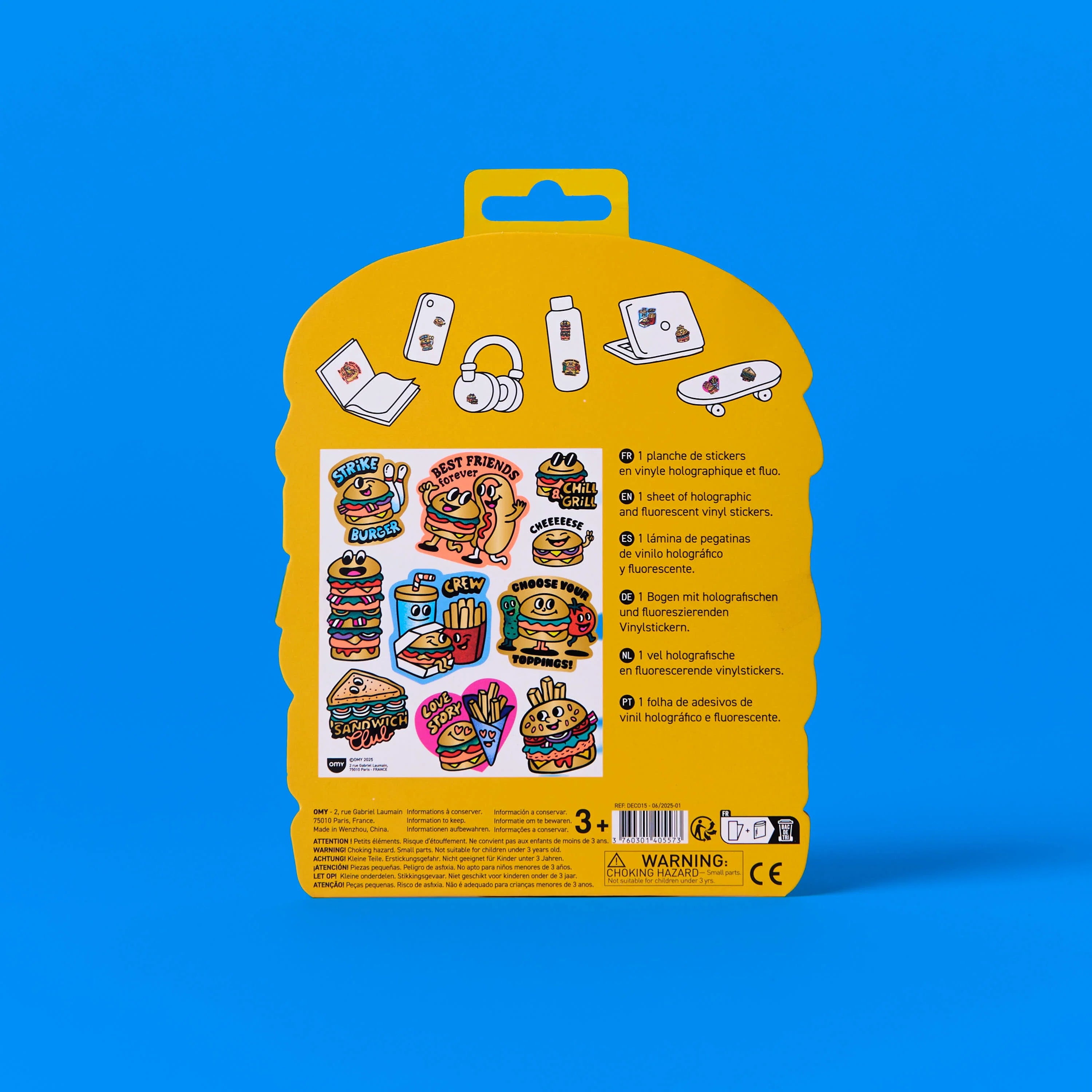 STICKERS BIG - BURGER Enfant