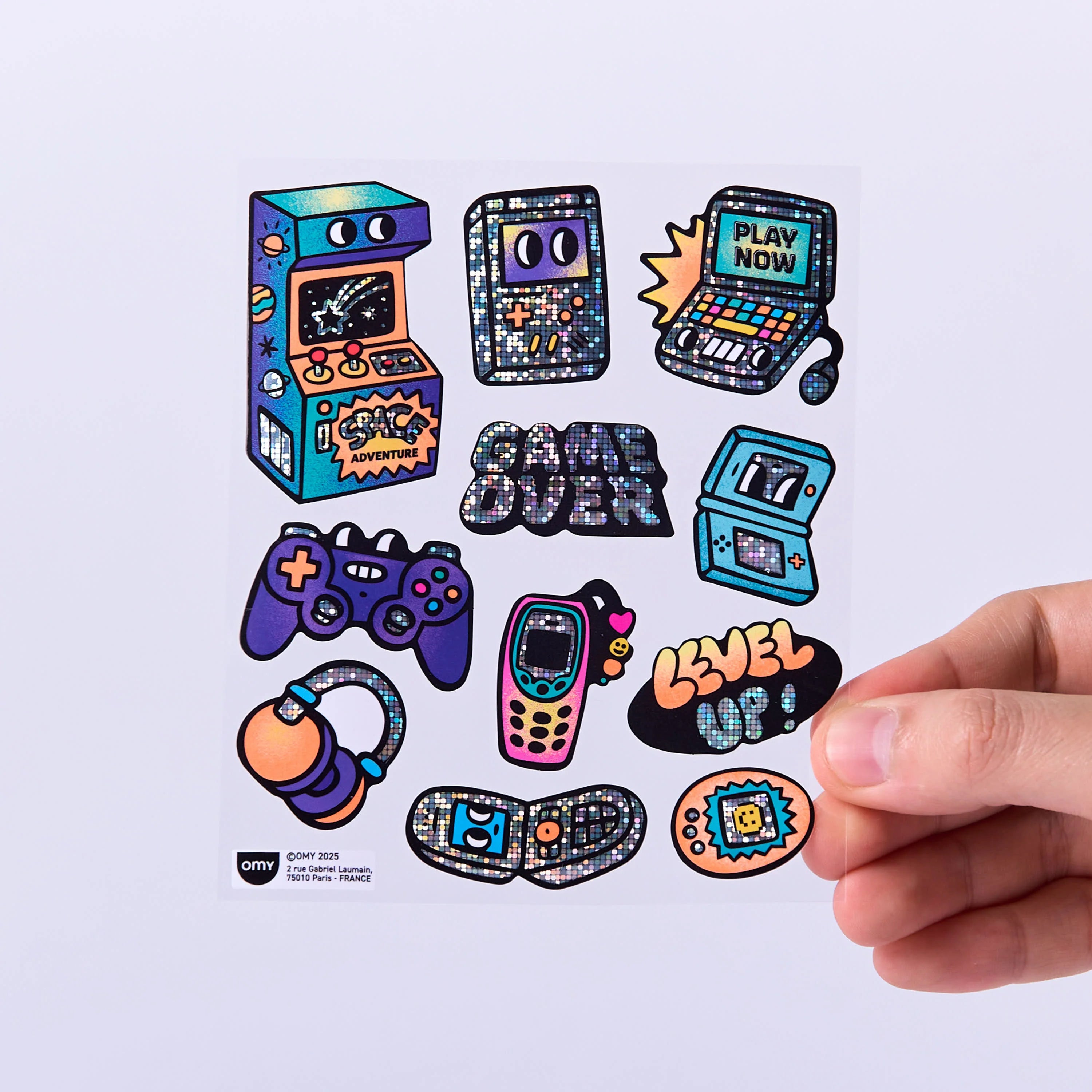 STICKERS BIG - GAME BOY Enfant