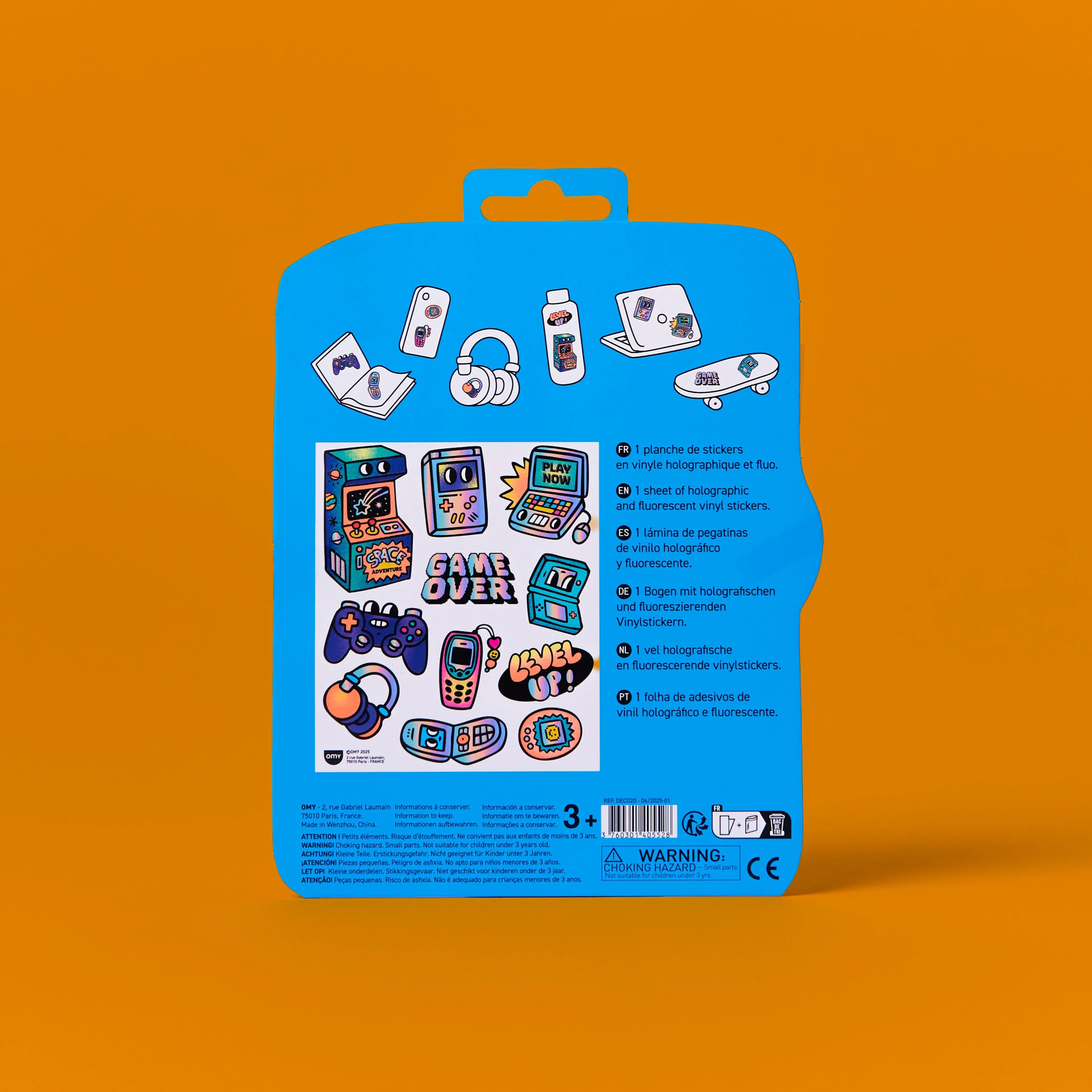 STICKERS BIG - GAME BOY Enfant