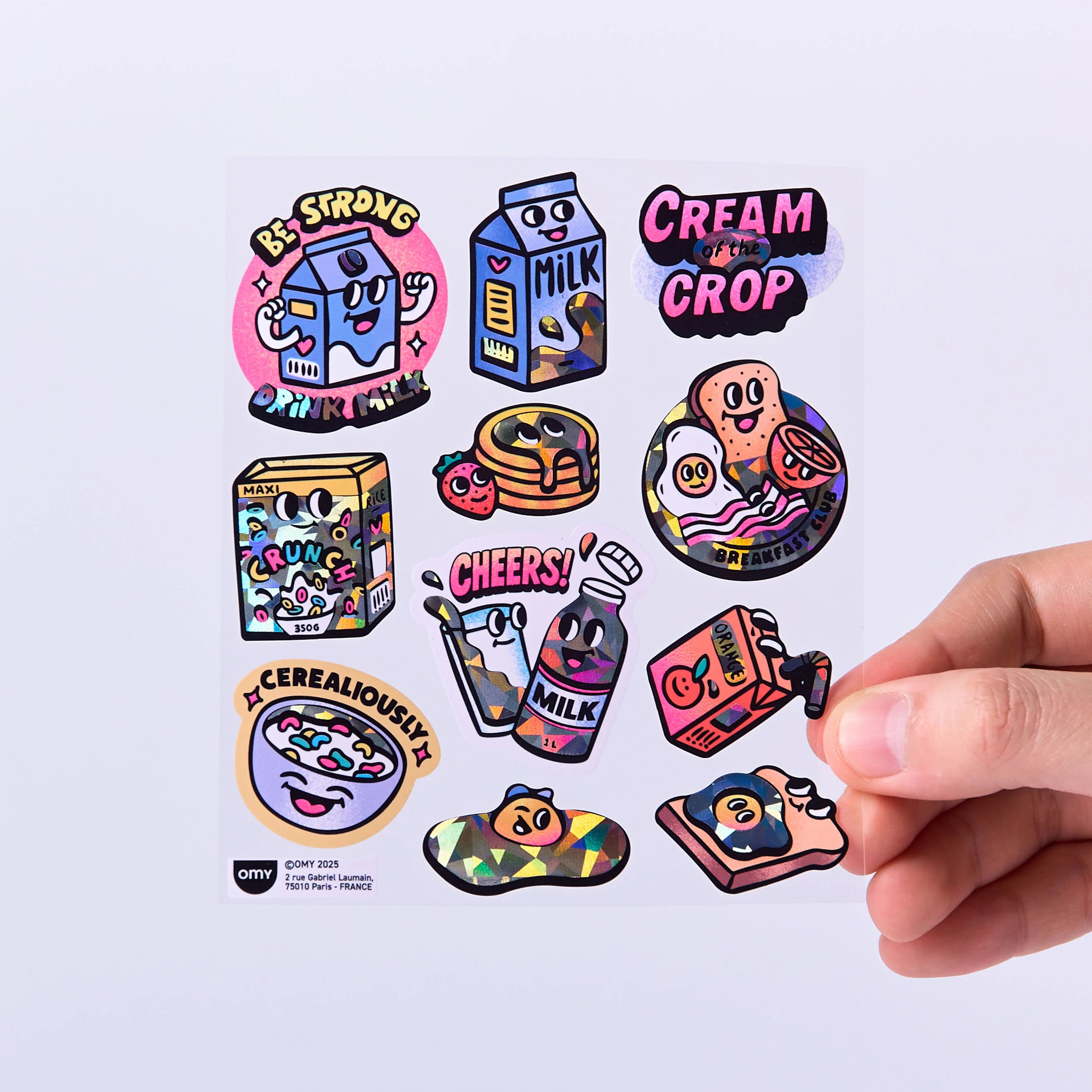 STICKERS BIG - MILK Enfant