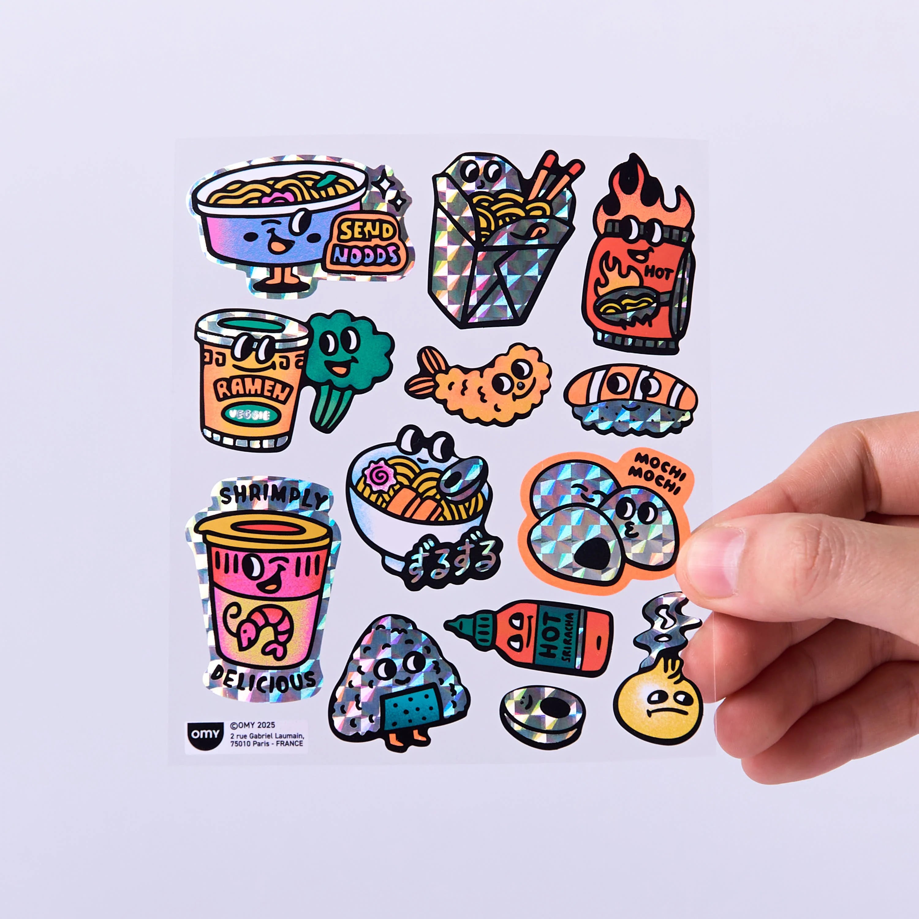 STICKERS BIG - NOODLE Enfant