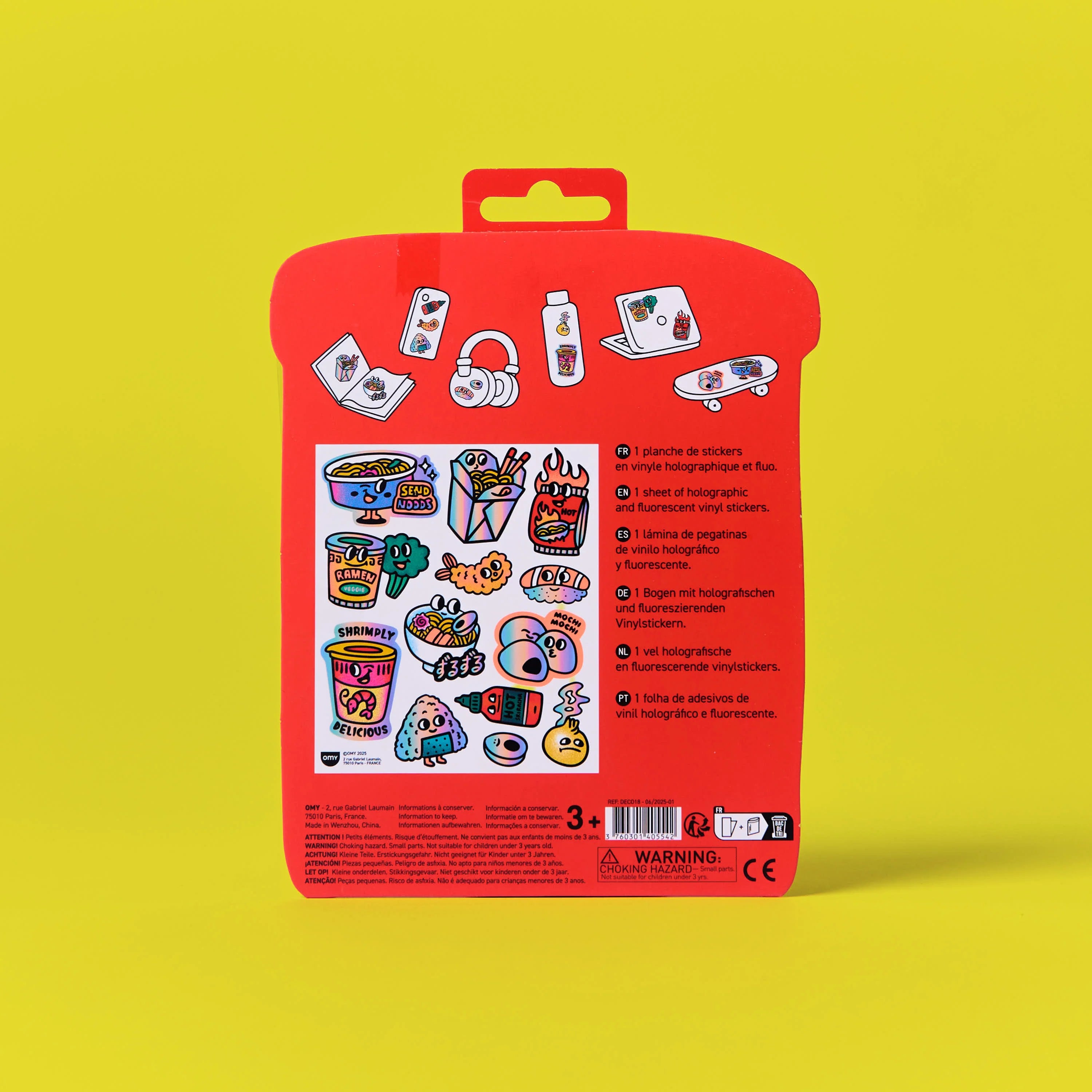 STICKERS BIG - NOODLE Enfant