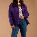 Veste teddy purple haze