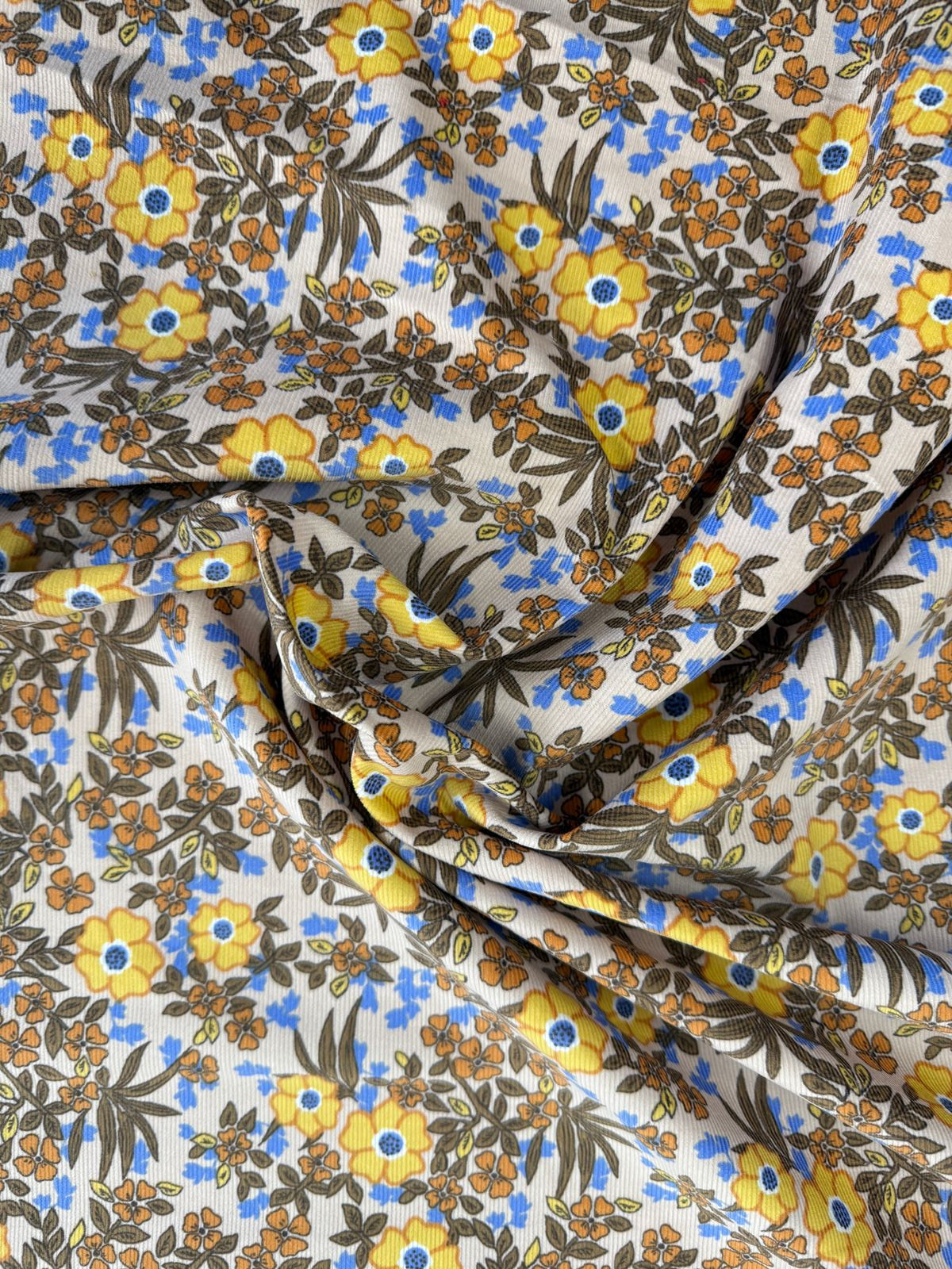 Coupon velours Flora