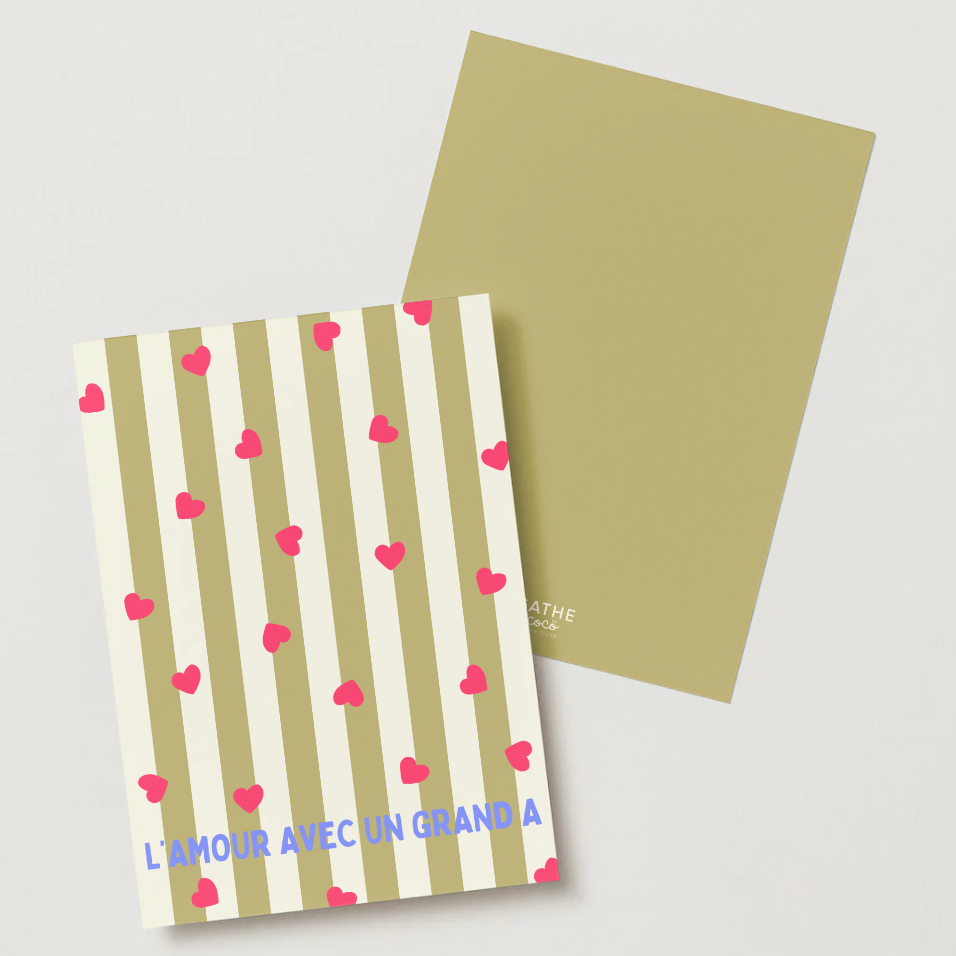 Postcard - LOVE WITH A CAPITAL L