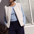 Gilet sans manches neige