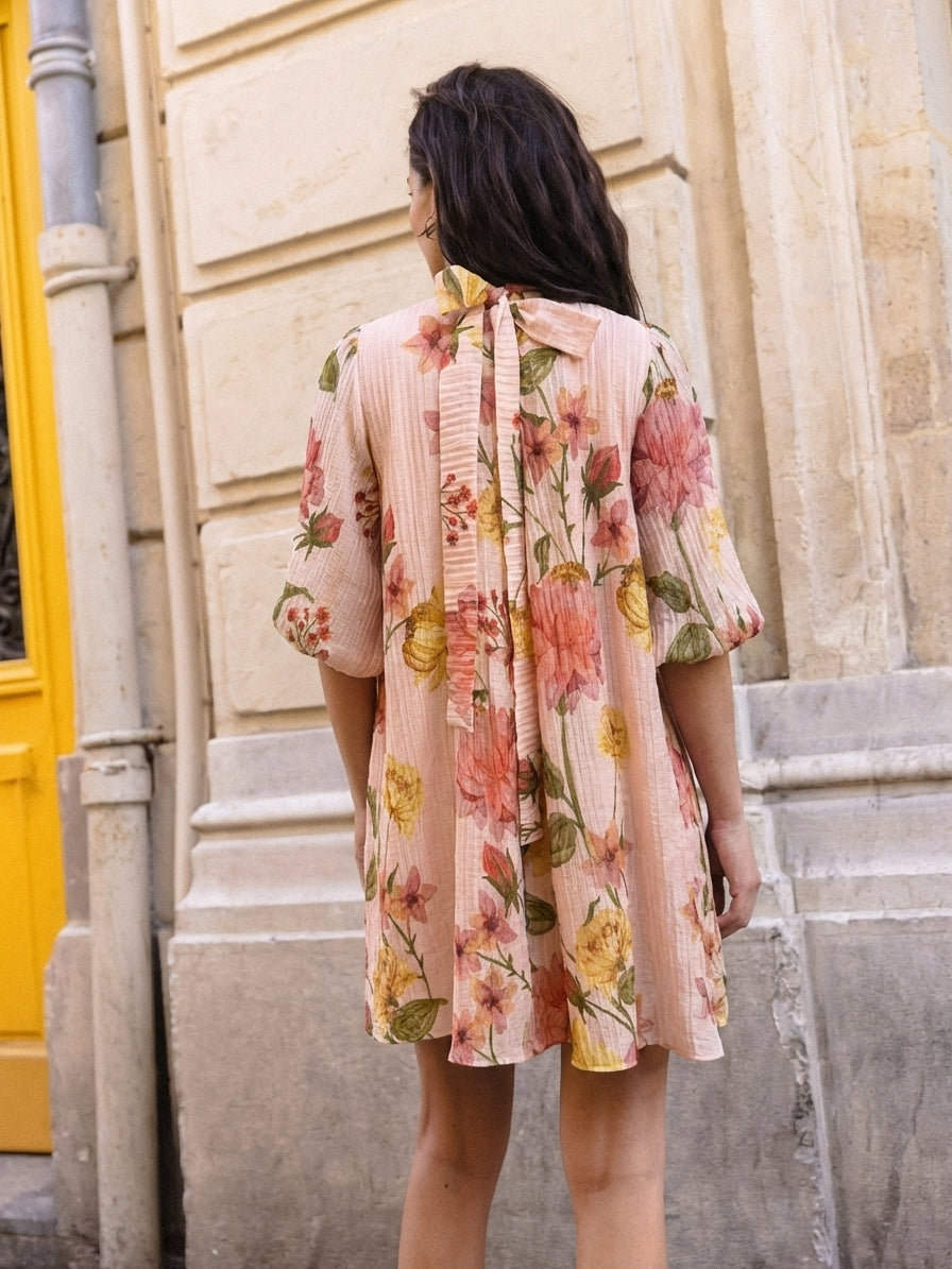 Robe babydoll Peonies